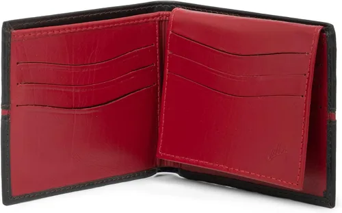 Vista 3 de VELEZ Carteras de cuero genuino para hombre NEGRO MATE Casual
