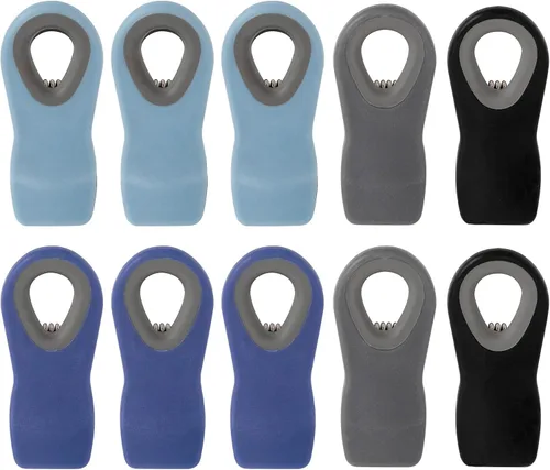 Vista 15 de Clips para pan, clips para bolsa, clips magnéticos, clips para chips, clips para bolsa, clips de alimentos para paquetes de alimentos, clip