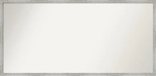 Vista 57 de Amanti Art Espejo de baño blanco para sobre el fregadero, 22 x 45 pulgadas, espejo de tocador rectangular blanco Lucie, marco de madera moderno