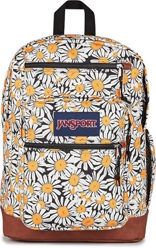 Vista 14 de JanSport Mochila genial con funda para laptop de 15 pulgadas, mochila grande para computadora con 2 compartimentos, correas ergonómicas, Negro