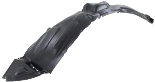 Vista 4 de Para Toyota Sienna Splash Guard/Fender Liner 2006 07 08 09 2010 Par de lado del conductor y del pasajero Delantero TO1248152 + TO1249152