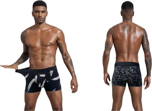 Vista 2 de Aserlin - Calzoncillos para hombre (5 unidades, algodón, sin recorrer)