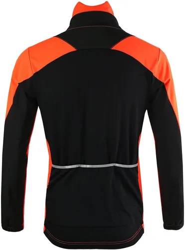 Vista 4 de ARSUXEO - Chaqueta térmica para ciclismo (forro polar)