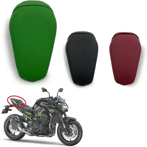 Vista 2 de Cojín Z900 para asiento trasero de pasajero para motocicleta, accesorios compatibles con Kawasaki Z 900 2017 2018 2019 2020 2021 2022 2023 Z-900