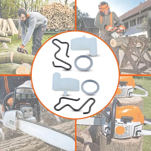 Vista 6 de 1125 195 7200, kit de trinquete de arranque, para Stihl MS170 MS171 MS180 MS181 MS190T MS191T para pieza de motosierra