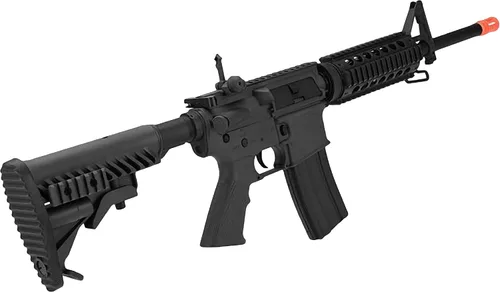 Vista 2 de Evike Airsoft - APS Kompetitor Rifle eléctrico Blowback M4 AEG Airsoft (Modelo: M4 RIS)