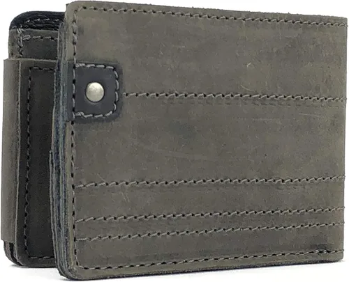 Vista 5 de Anthology Gear Cartera de cuero de grano completo con soporte para púas de guitarra