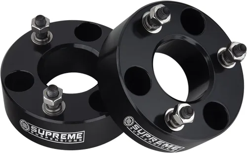 Vista 4 de Kit de nivelación de suspensión delantera para Dodge Ram, para levantar la suspensión delantera, de Supreme Suspensions, Negro