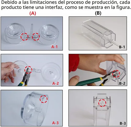 Vista 7 de MILIVIXAY 4 moldes de plástico para velas, incluyendo moldes de pilar, cilindro, rectángulo y esfera para cera de abejas