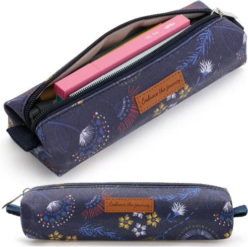 Vista 13 de Mr. Pen - Bonito Estuche para Lápices, Diseño de Otoño, Estuche Multiusos de Lona para la Biblia Smooth Zipper, Premium Material, Neat Stitches