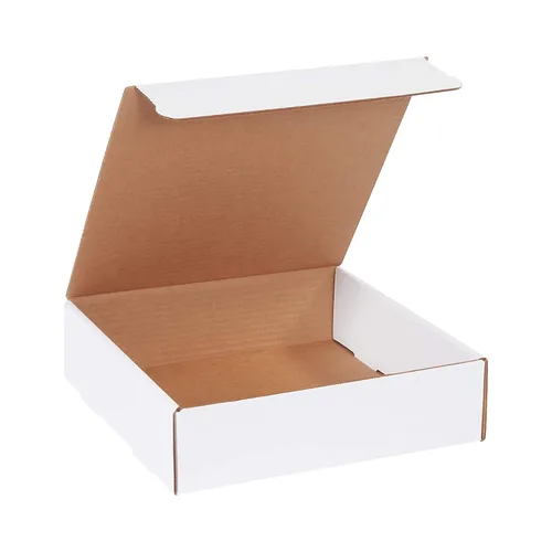 Vista 6 de BOX USA Cajas de mudanza de 10.25 pulgadas de largo x 8.25 pulgadas de ancho x 2 pulgadas de alto, medianas 50 unidades Caja de cartón corrugado