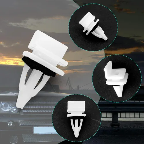 Vista 5 de 20pcs Panel basculante Moldeo Clip Retenedor para Honda Accord Acura Civic Element 91513-SM4-000