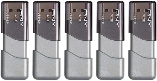 Vista 21 de PNY Paquete de 2 unidades flash USB 3.0 Turbo Attaché 3 de 128 GB