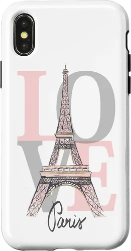 Vista 5 de Funda para iPhone 16 Paris Eiffel Tower - Love Paris Cute Trendy