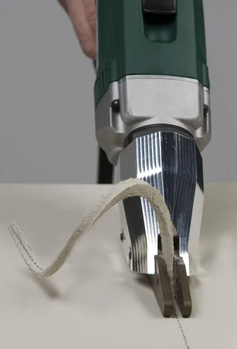 Vista 6 de PacTool SS404 Cizalla Cortante de Grado Contratista - Cortador Eléctrico para Revestimiento de Cemento de Fibra - Herramientas Eléctricas