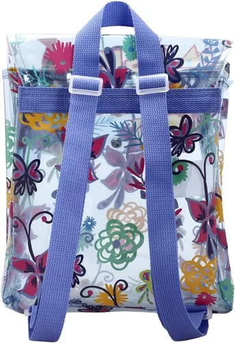 Vista 9 de Disney - Mini mochila transparente con solapa superior