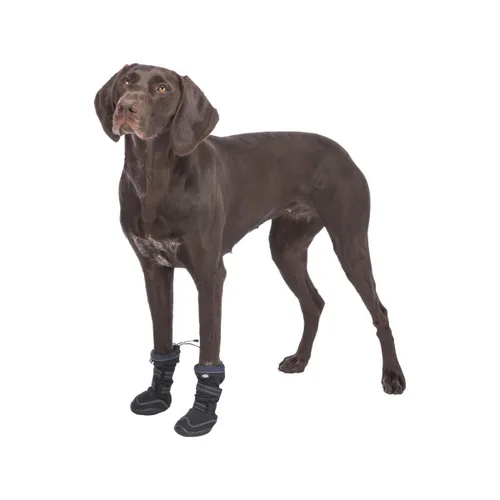 Vista 10 de Zapatos para perros Trixie 19410 Negro