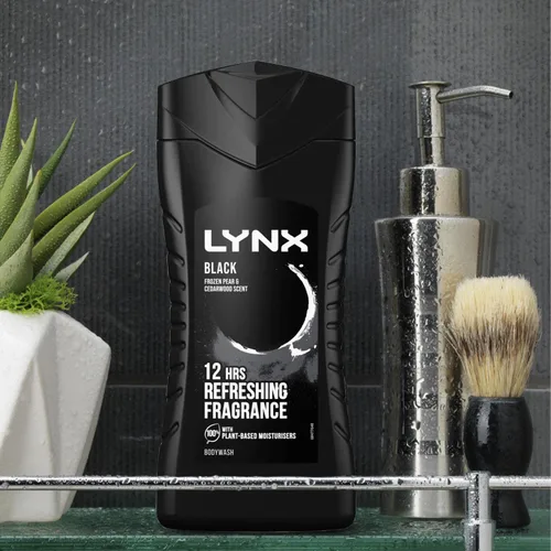 Vista 4 de Lynx Gel de ducha negro, 8.5 fl oz