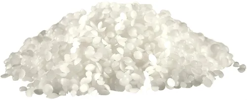 Vista 4 de Pastillas de cera de abejas - Blanco - Peso neto de 18 onzas - Sin aditivos - Sin lejía - Dos veces filtrado