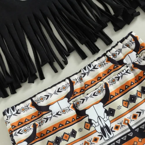 Vista 144 de TheFound Trajes de verano para niñas pequeñas, sin mangas, de punto acanalado, halter, pantalones cortos, ropa para recién nacidos, conjunto de 3