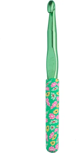 Vista 11 de The Quilted Bear Ganchos de ganchillo – Ganchos de ganchillo florales de agarre suave premium con mango ergonómico de arcilla polimérica, gama