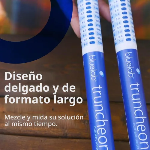 Vista 5 de Bluelab TRUNV2 Medidor de Nutrientes Truncheon, Probador Digital de Conductividad en Agua (Las Escalas Incluyen: EC, 500, ppm 700, CF, TDS)