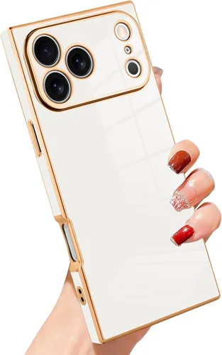 Vista 53 de SAKUULO - Funda magnética rectangular de lujo para iPhone 12 Pro Max, color negro
