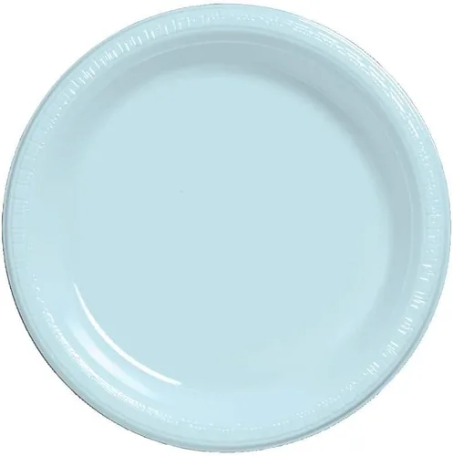 Vista 9 de Creative Converting Plato de banquete de plástico de 20 unidades, 10.25 pulgadas, amatista
