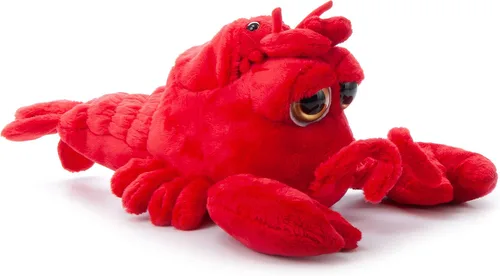 Vista 10 de The Petting Zoo Peluche de langosta para mamá y bebé, regalos para niños, animales del océano Pocketz, juguete de peluche de langosta de 15 pulgadas