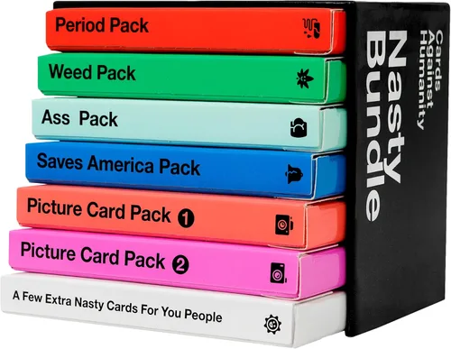 Vista 2 de Cards Against Humanity: Paquete Nasty • 6 paquetes temáticos Nasty + 10 cartas completamente nuevas