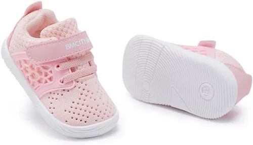 Vista 2 de BMCiTYBM Zapatos para bebé niño y niña de malla transpirable ligeros antideslizantes para primeros caminos 6 9 12 18 24 meses