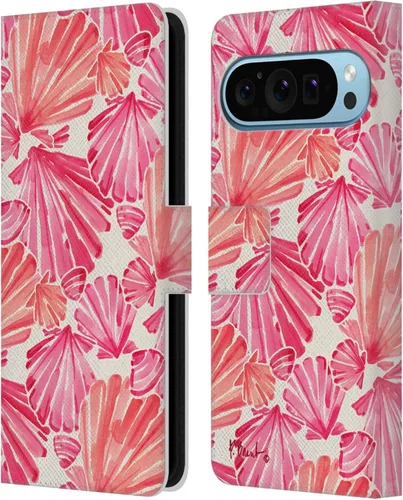 Vista 13 de Head Case Designs Officially Licensed Paul Brent Agate Mermaid Coastal Leather Wallet Case Compatible with Google Pixel 9 / Pixel 9 Pro