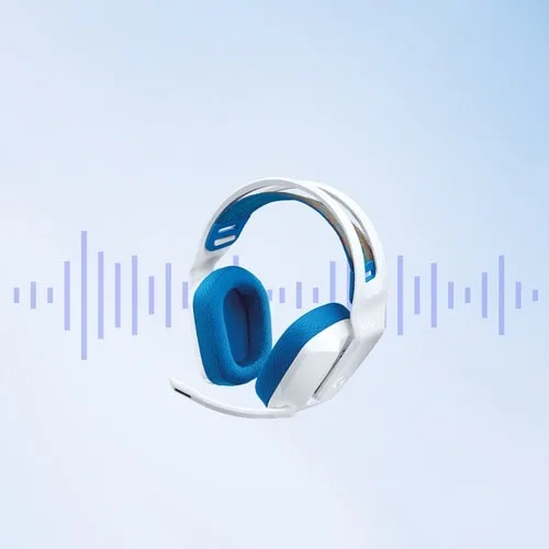 Vista 9 de G335 Wired Gaming Headset- White