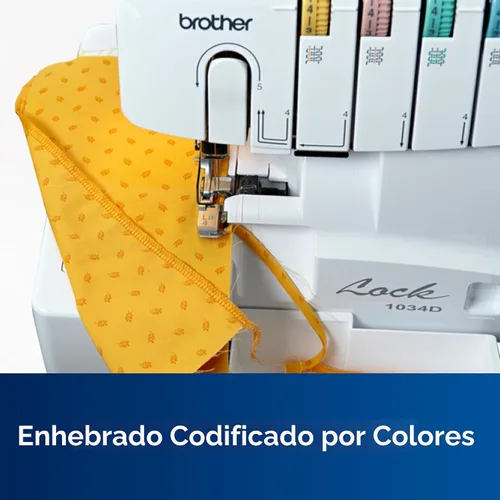 Vista 3 de Brother 1034D 3/4 Máquina de coser con alimentación diferencial