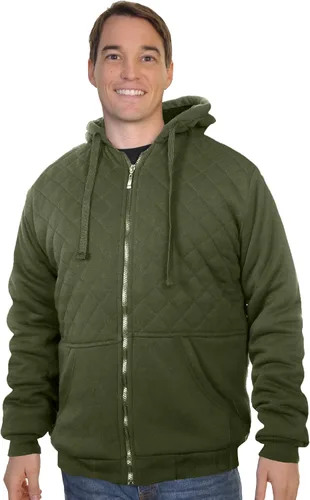 Vista 18 de Chaqueta con capucha con cremallera completa y forro de sherpa