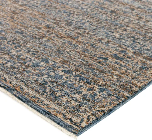 Vista 6 de Dalyn Rugs Yarra YA2 - Alfombra rectangular suave azul de 1 pies 8 pulgadas x 2 pies 6 pulgadas, fácil de limpiar, no se desprende, para dormitorio