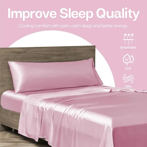 Vista 305 de MR&HM - Funda de almohada de satén