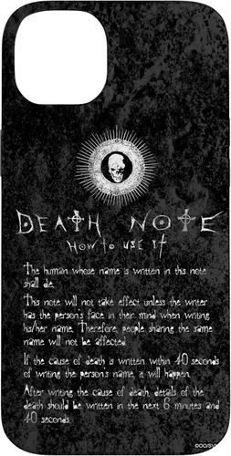 Vista 15 de Death Note Cómo usarlo funda para iPhone 17