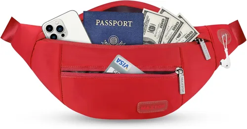 Vista 32 de Cangurera pequeña Aprocot Cross Body Bag Fashion Shoulder para mujer Albaricoque