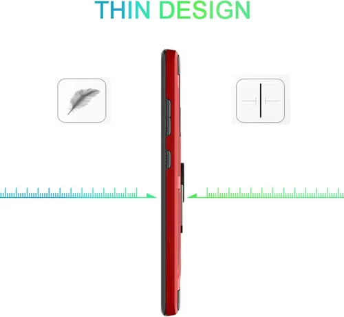 Vista 6 de Funda para Galaxy S20 Fe, de doble capa, a prueba de golpes, con soporte de anillo giratorio de 360°, adecuada para Samsung Galaxy S20 Fe (rojo)