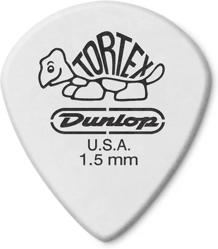 Vista 10 de Jim Dunlop Tortex White Jazz III - Púas para guitarra, 0.04 in, paquete de 12