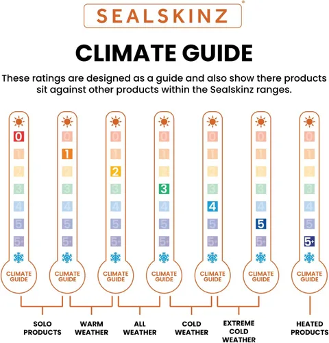 Vista 6 de SEALSKINZ Waterproof Cold Weather Roll Cuff Beanie