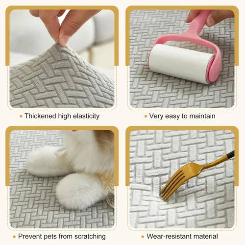Vista 3 de Fundas mágicas para sofá, fundas de sofá relajantes para el hogar, fundas elásticas para sofá, fundas de sofá para perros, lavables