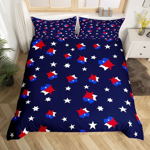 Vista 9 de Erosebridal Juego de ropa de cama de vaquero, funda de edredón de rodeo occidental, funda de edredón para cama de caballo para niños, adolescentes