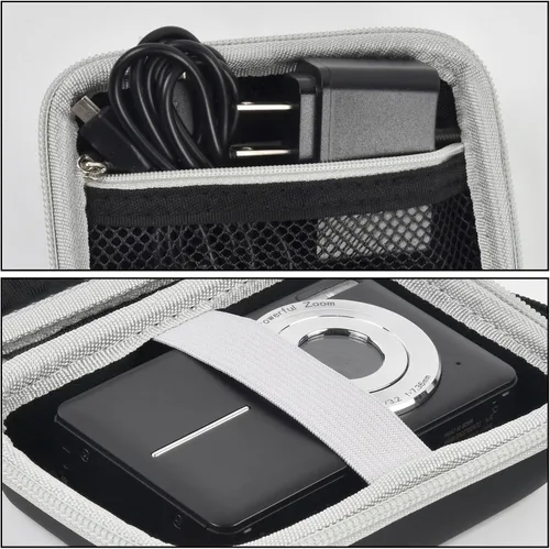 Vista 3 de Boobowl Funda para cámara digital con golpes a prueba de golpes, funda de transporte de viaje compatible con KODAK PIXPRO FZ45 FZ55, para CAMKORY