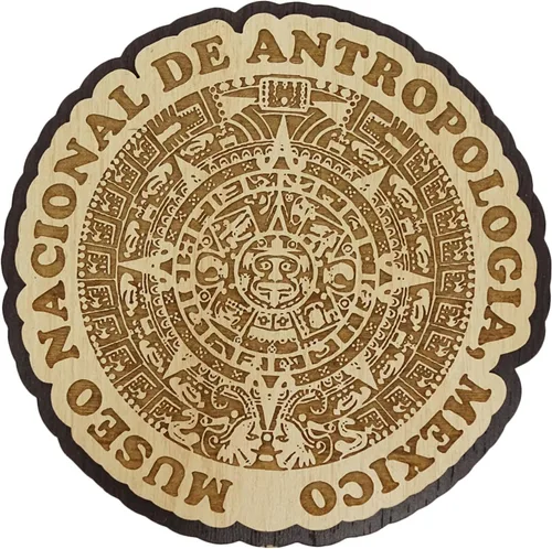 Vista 6 de Printtoo Palacio De Bellas Artes - Imán de madera grabado para nevera
