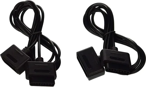 Vista 7 de 2unidades 6ft18m SNES Controller Extension Cable for Retro-Bit Super Nintendo SNES Controller
