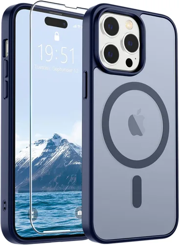 Vista 34 de SUPFINE Funda magnética para iPhone SE 2022 (3ª)/2020 (2ª), iPhone 8 (compatible con MagSafe) (protección contra caídas de grado militar), funda