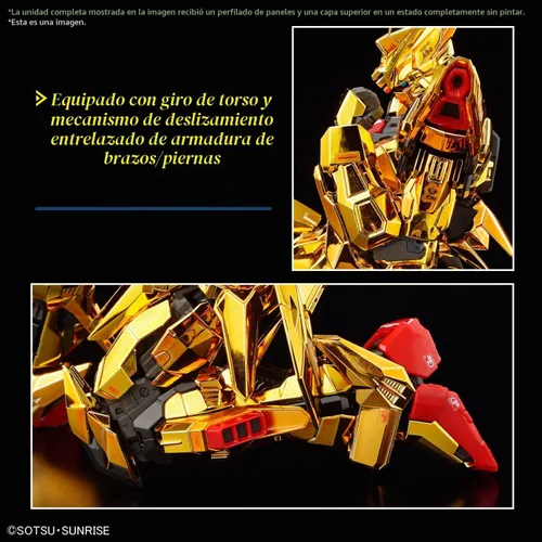 Vista 9 de Bandai Hobby - Mobile Suit Gundam Seed Destiny - #41 Akatsuki Gundam Oowashi Unit RG 1/144 Kit