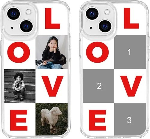 Vista 216 de Funda de teléfono personalizada para Apple iPhone 8 Plus iPhone 7 Plus, personalizada con foto, imagen, texto, imagen, diseño de imagen